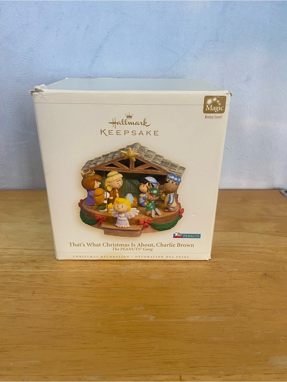 2006 Hallmark Keepsake
"That's What Christmas Is
About, Charlie Brown" Music Box